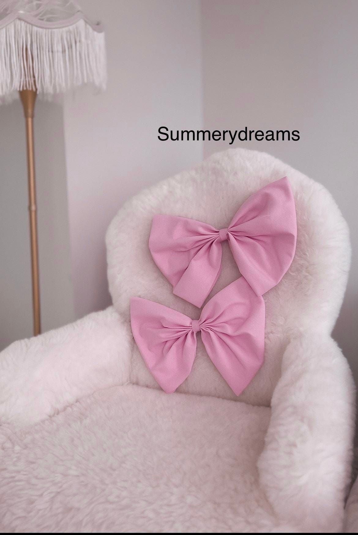 Fairytale Coquette Bow Tie Back – Handmade Curtain Tie, Wall & Door Décor, Nursery Crib Accent