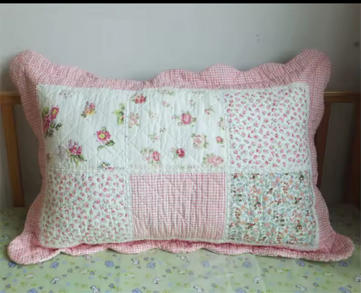 Cotton cushion covers pair