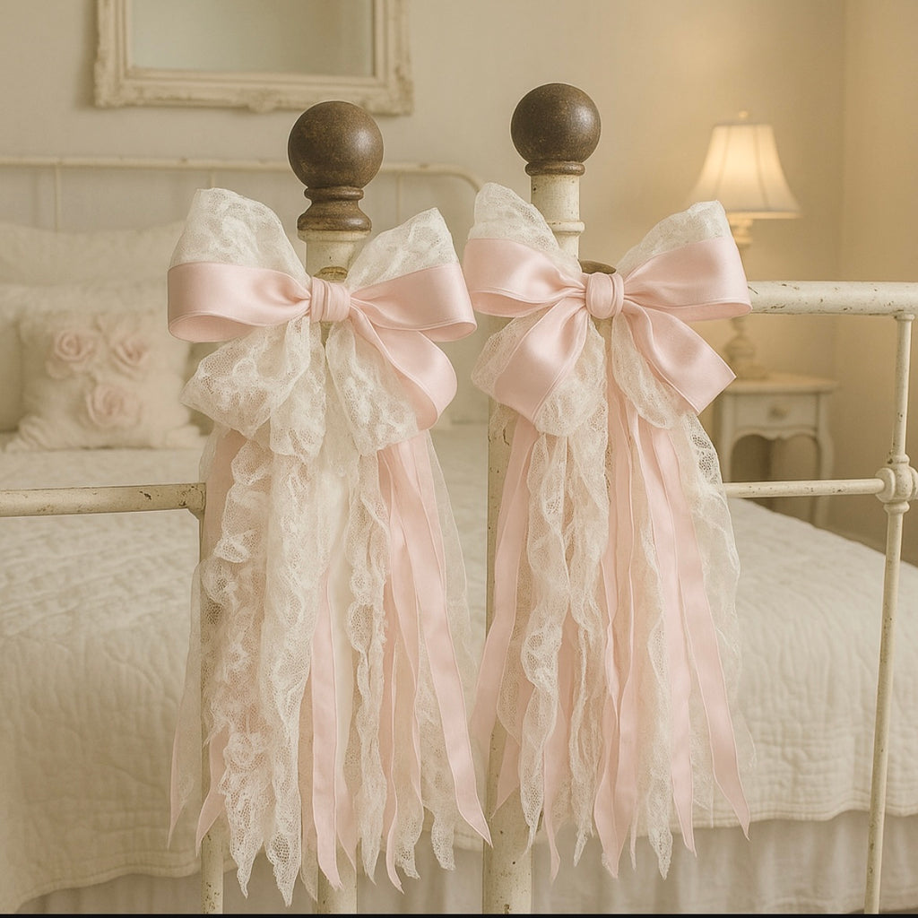 Shabby Chic bows ,Coquette Lolita bows