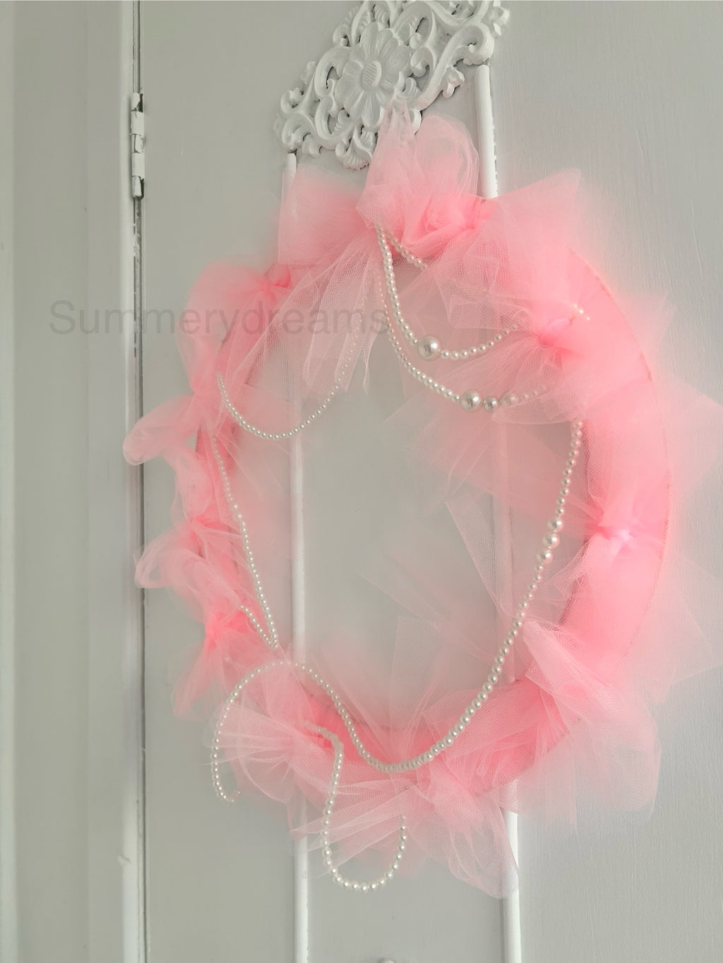 Fairytale Tulle bow wreath