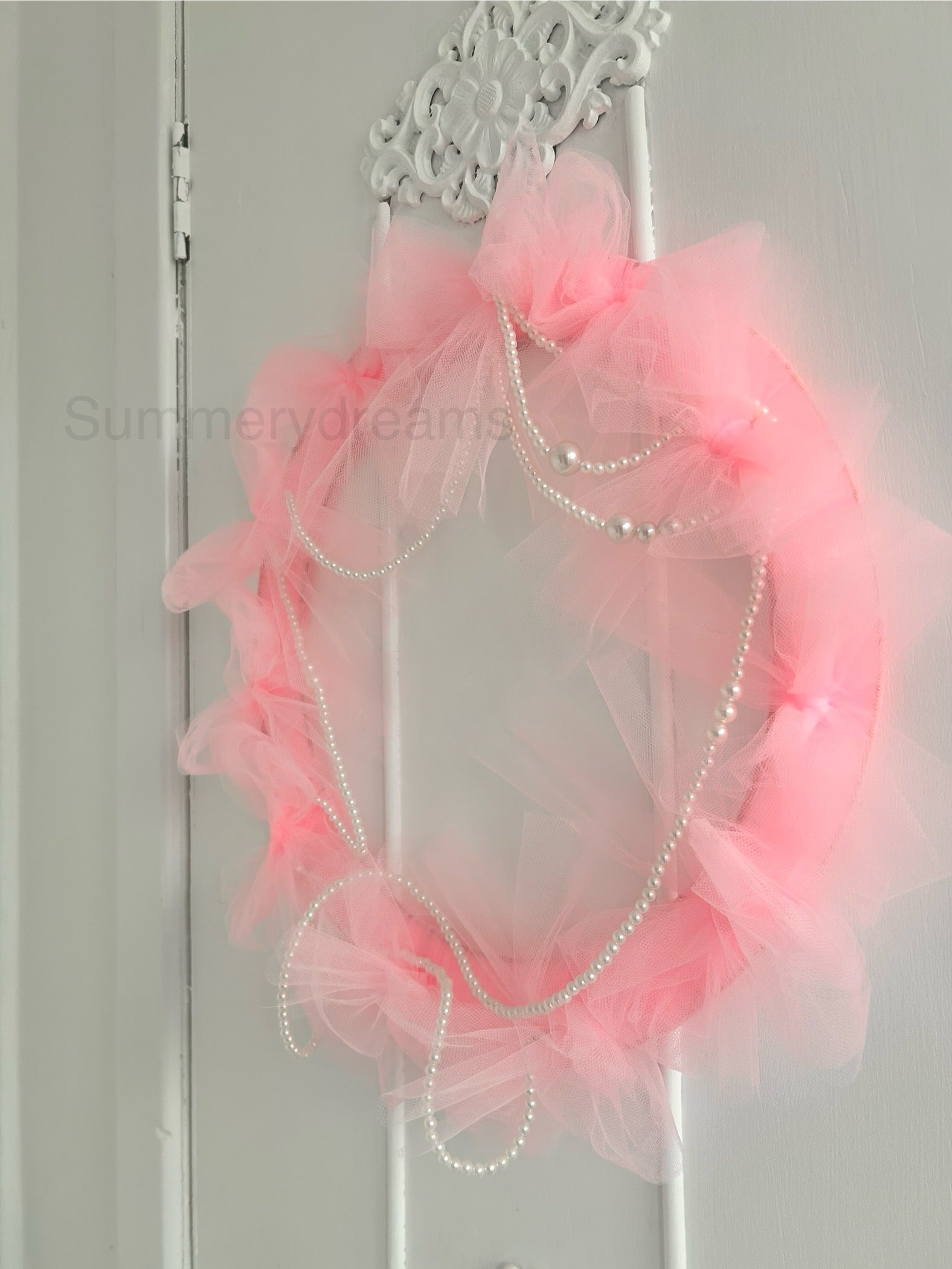 Fairytale Tulle bow wreath