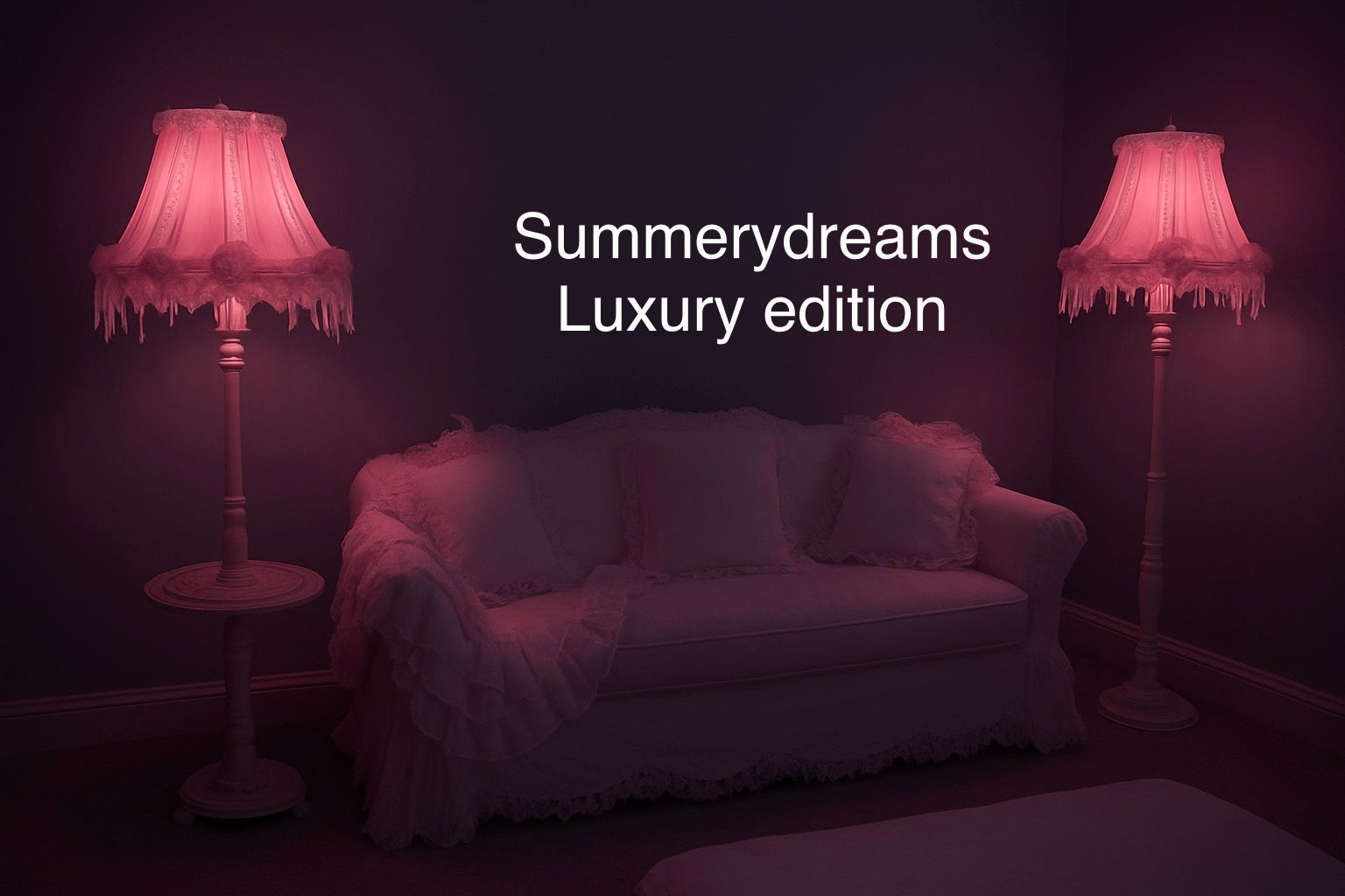 Pink Floor lamp-Luxury Home decor