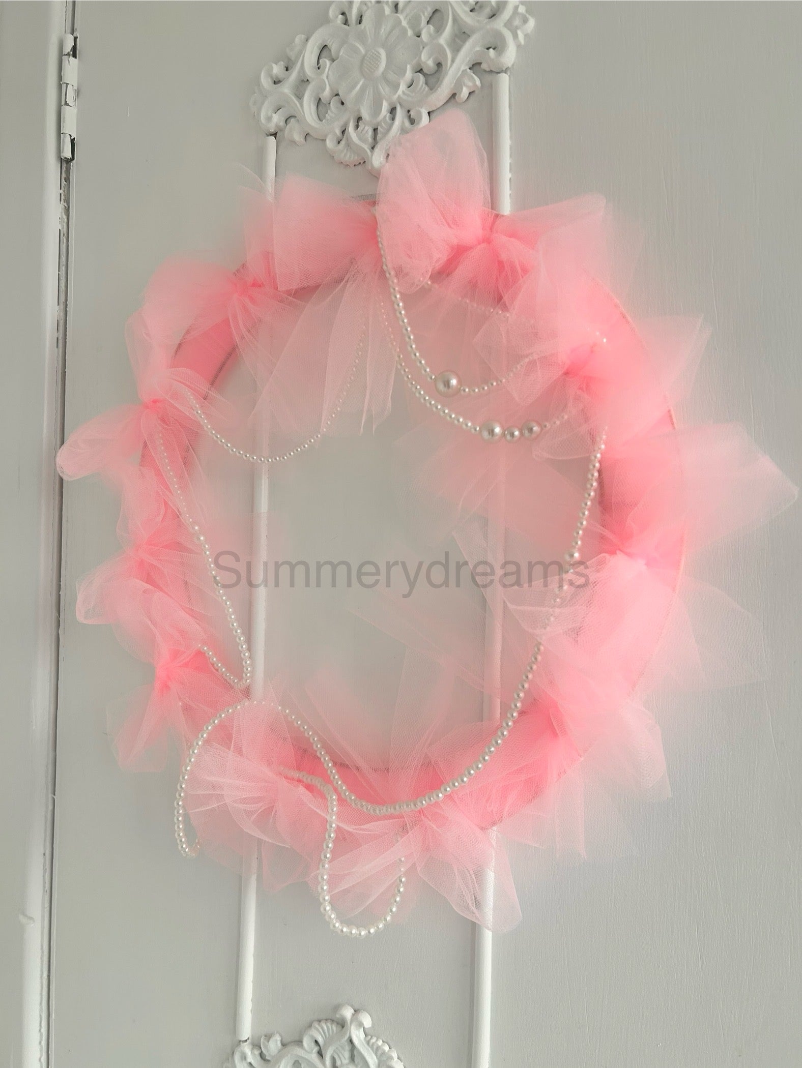 Fairytale Tulle bow wreath