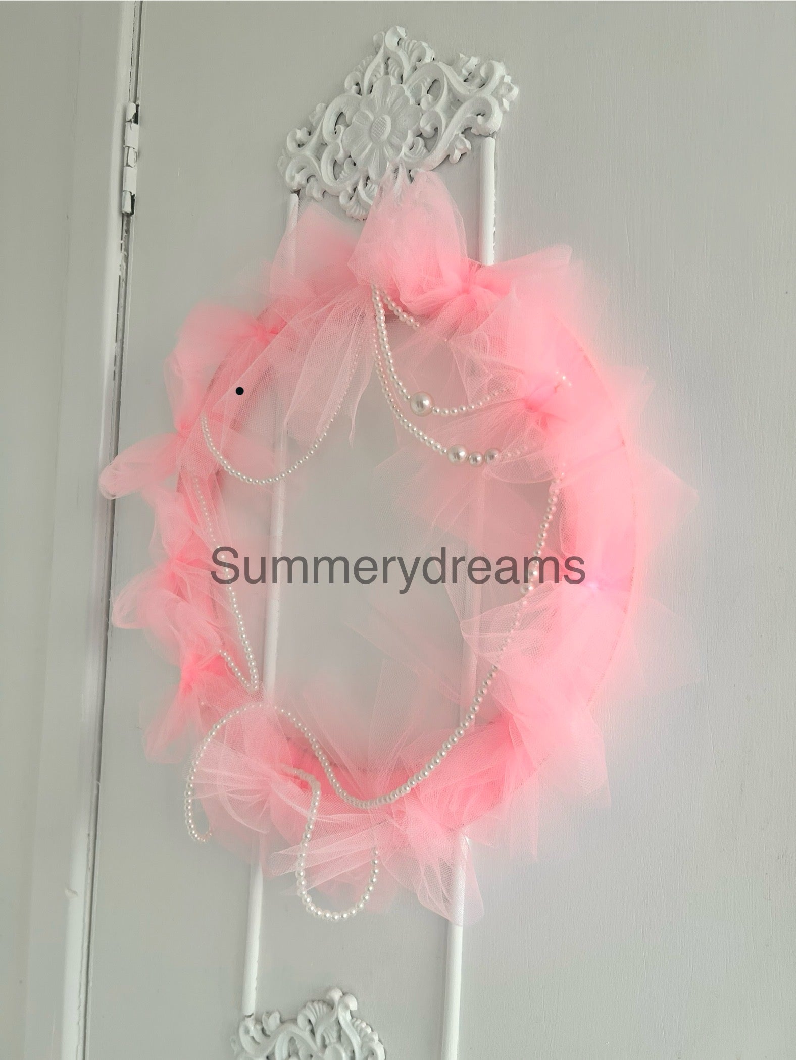 Fairytale Tulle bow wreath