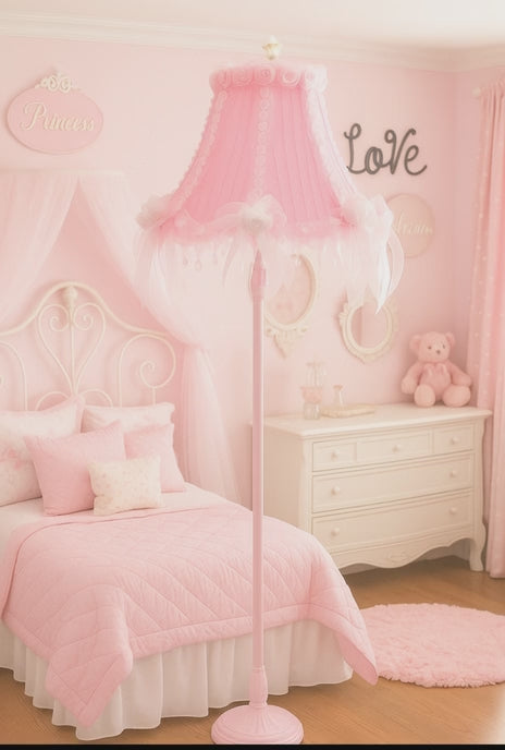 Pink Floor lamp-Luxury Home decor